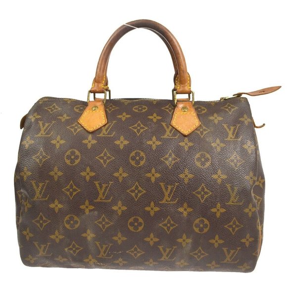 00014280# Authentic Louis Vuitton Satchel Bag Speedy 30 Monogram - Picture 1 of 10